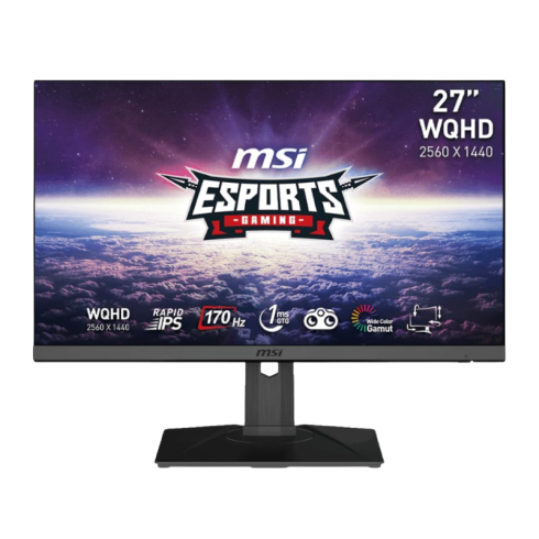 msi-g272qpf-27%e2%80%b3-gaming-monitor-2560-x-1440-qhd-rapid-ips-1ms-170hz-g-sync-compatible-hdr-ready-hdmi-displayport-tilt-swivel-height-adjustable-pivot