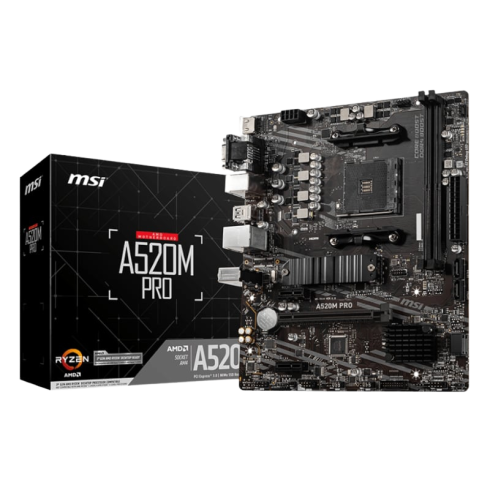 msi-a520m-pro-amd-am4-matx-gaming-motherboard