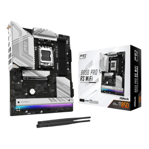 ASRock B850 Pro RS Wi-Fi ATX Motherboard (AMD AM5, DDR5, PCIe 5.0)
