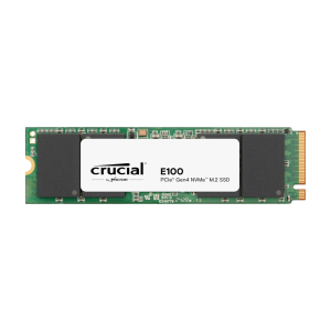 Crucial E100 480GB PCIe Gen4 2280 NVMe M.2 SSD