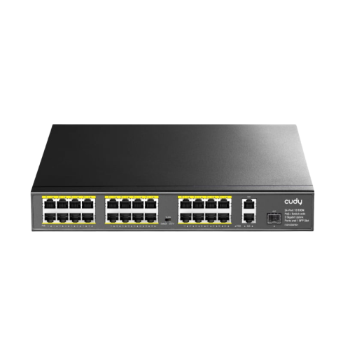 cudy-24-port-unmanaged-poe-switch-rack-mount