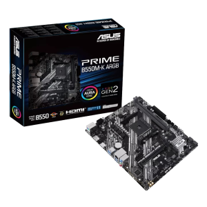Asus PRIME B550M-K ARGB AM4 M-ATX Motherboard