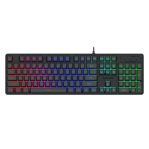 redragon-k521-upgrade-rainbow-led-104-key-membrane-gaming-keyboard