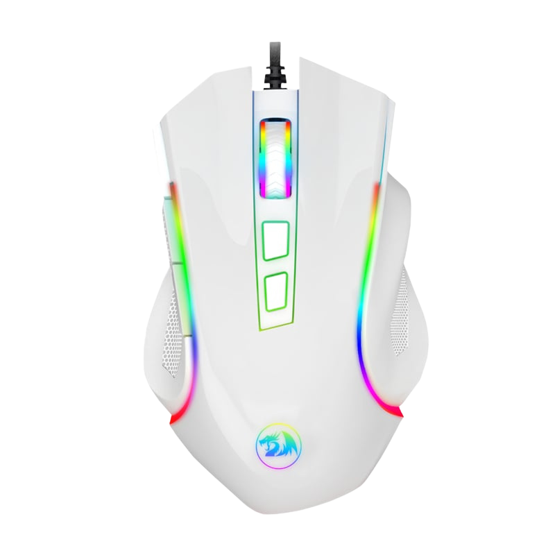REDRAGON GRIFFIN 7200DPI Gaming Mouse – White