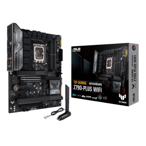 Asus TUF Gaming Z790-Plus Wi-Fi ATX Motherboard – Intel LGA1700, DDR5, PCIe 5.0. Wi-Fi 6E